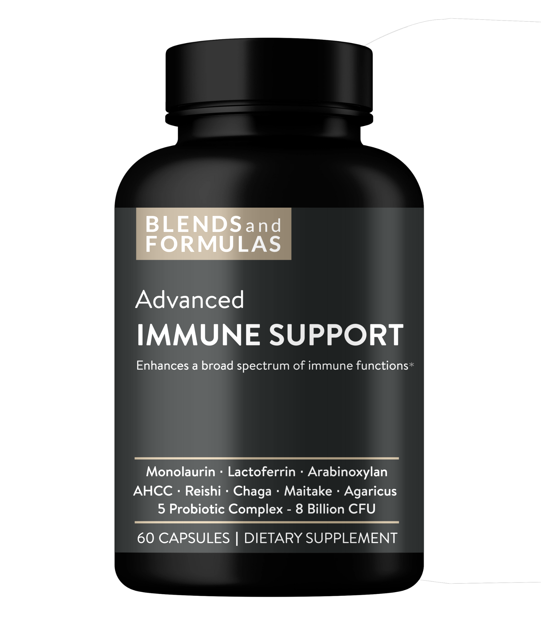 Immune Support (with Monolaurin and Lactoferrin)